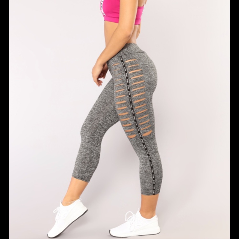 Black - babe in training leggings